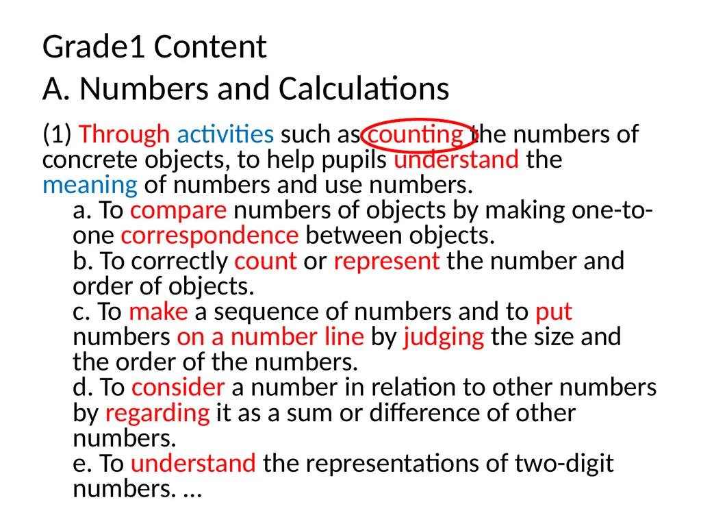 Verb-based Curriculum for Mathematics Education - slide 17 of 27