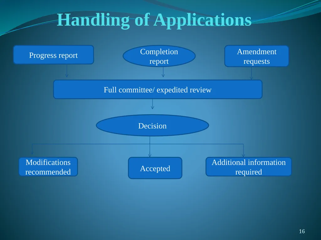 Proposal Submission & Review Procedures A Handbook - slide 16 of 18