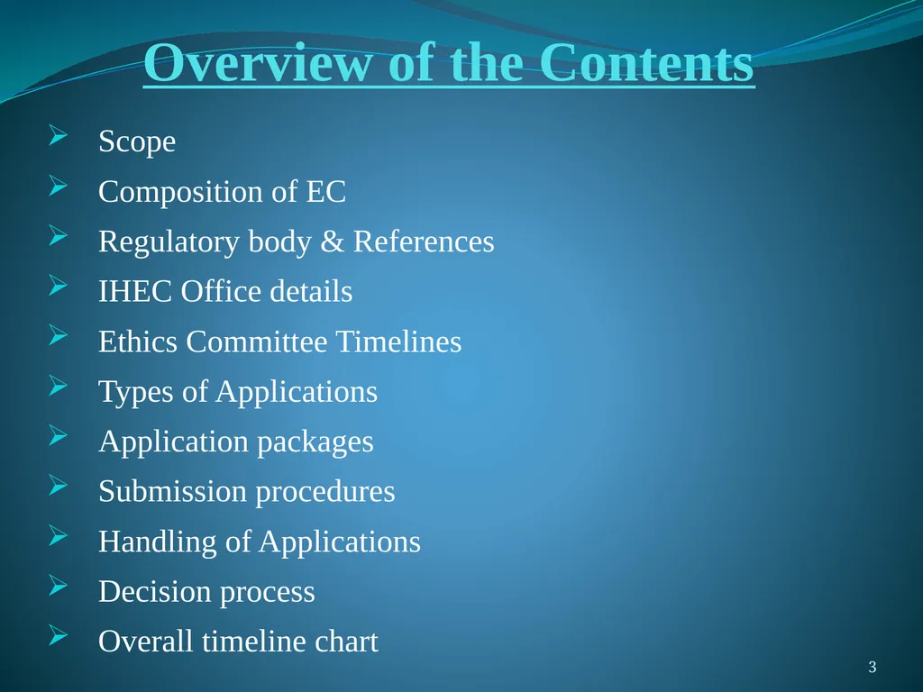 Proposal Submission & Review Procedures A Handbook - slide 3 of 18