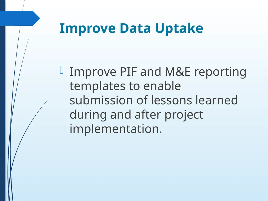 Knowledge and Learning at the GEF and the GEF - slide 10 of 18