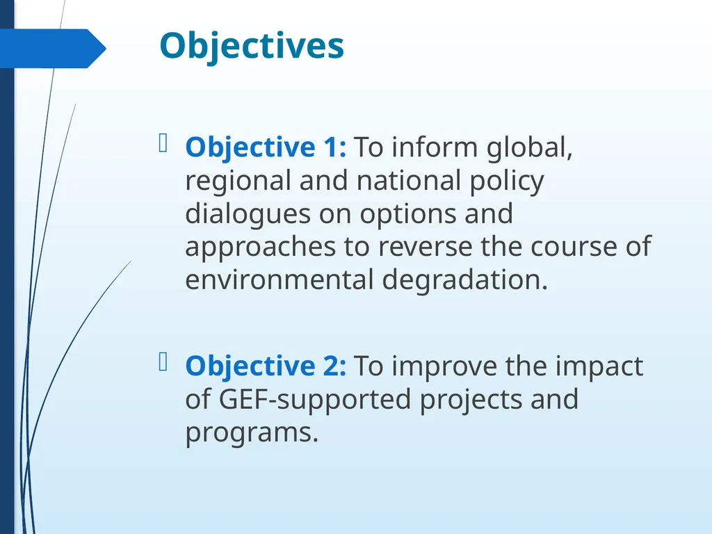 Knowledge and Learning at the GEF and the GEF - slide 8 of 18