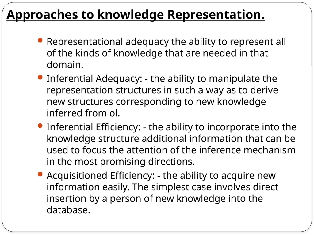 Subject : Artificial Intelligence Topic : - slide 6 of 13
