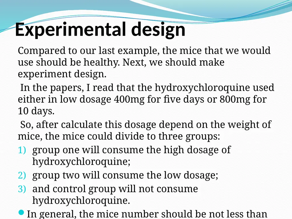 lecture-3: Make an experimental design and applied - slide 8 of 11