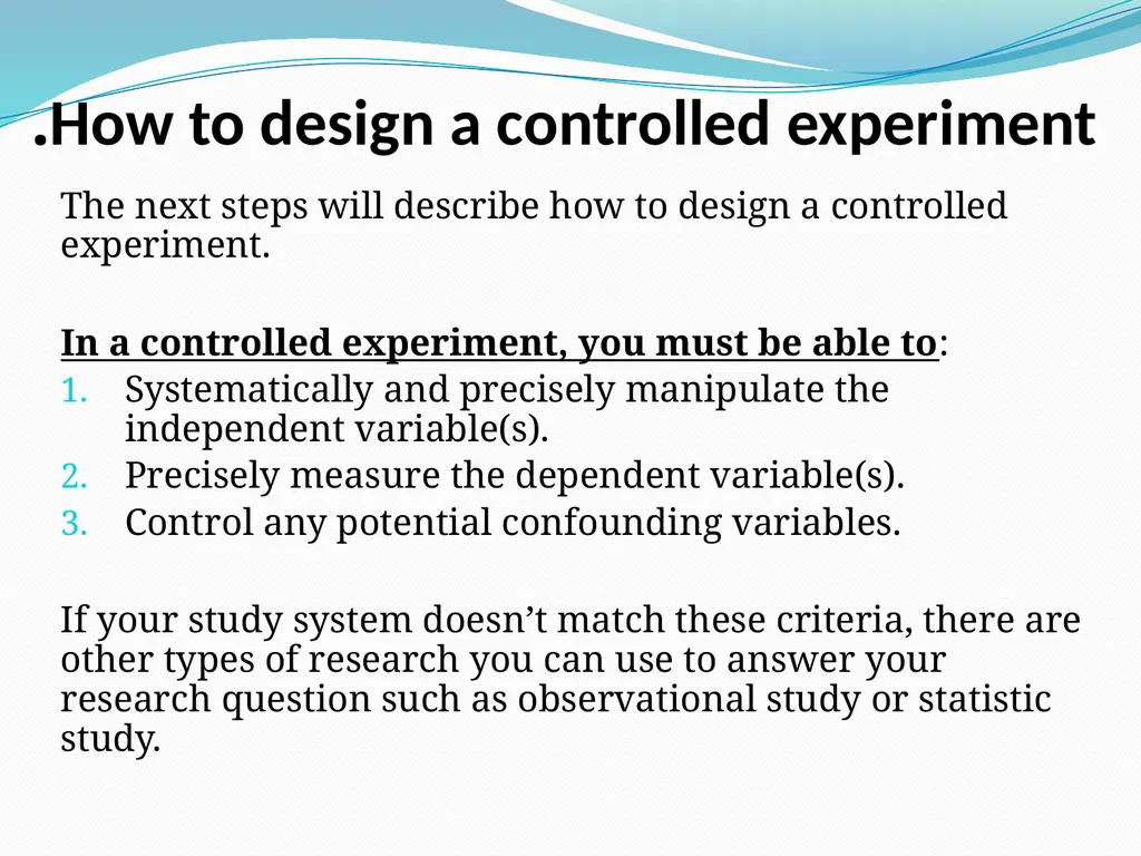 lecture-3: Make an experimental design and applied - slide 5 of 11