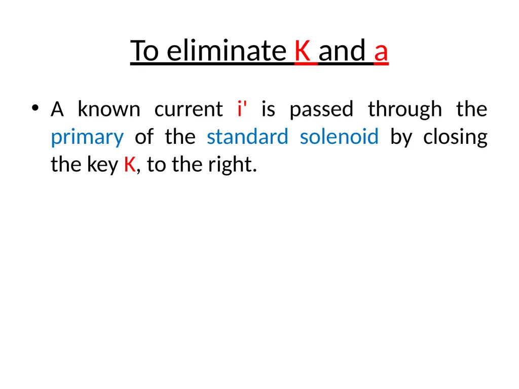 Experiment to draw B- H curve Ballistic method - slide 9 of 16