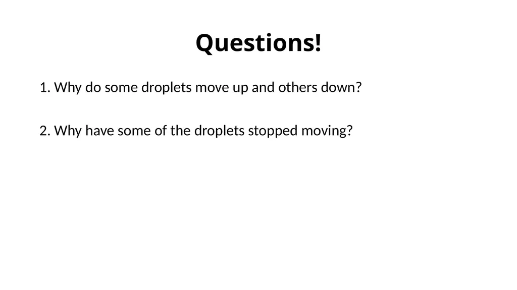 Millikan's Oil Drop Experiment Motivation After - slide 8 of 25