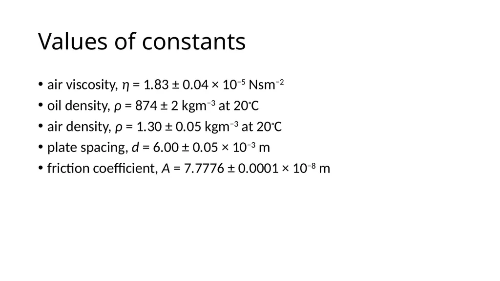 Millikan's Oil Drop Experiment Motivation After - slide 23 of 25