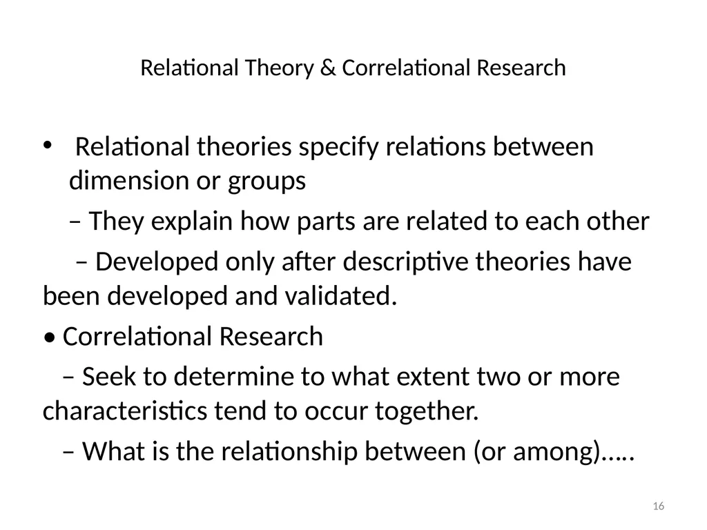 Conceptual Frameworks, Models, and Theories 1 - slide 16 of 23