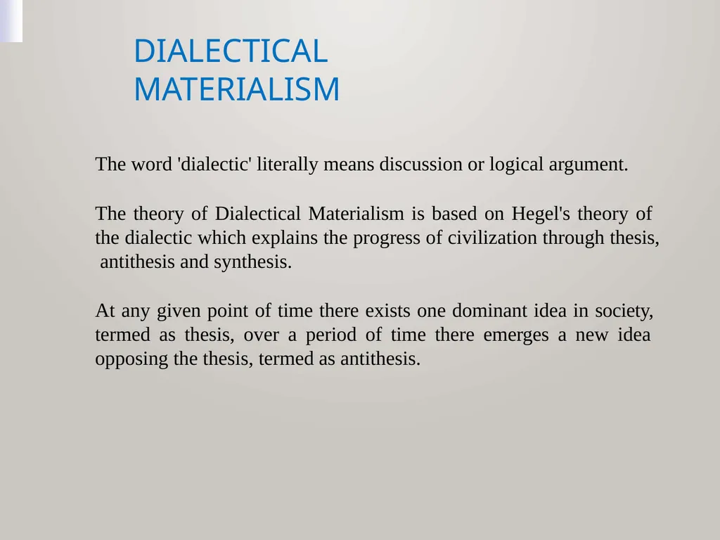 MARXISM Marxism as a theoretical system developed - slide 5 of 15