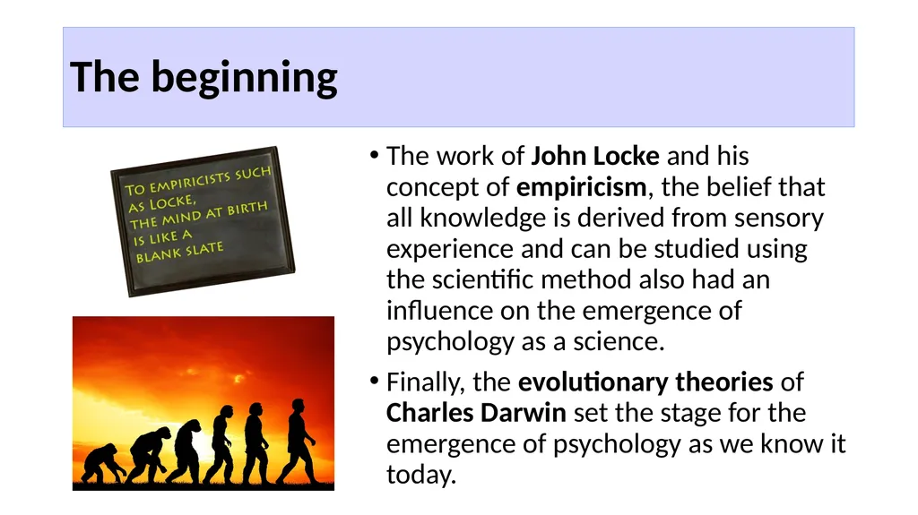 Origins of Psychology 4.2.1: Approaches in - slide 4 of 18