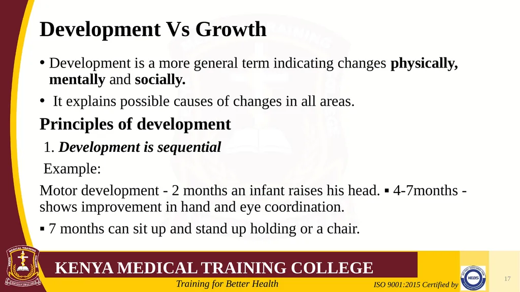 Medical Psychology Presenter: Winfred Nguih KMTC - slide 17 of 68