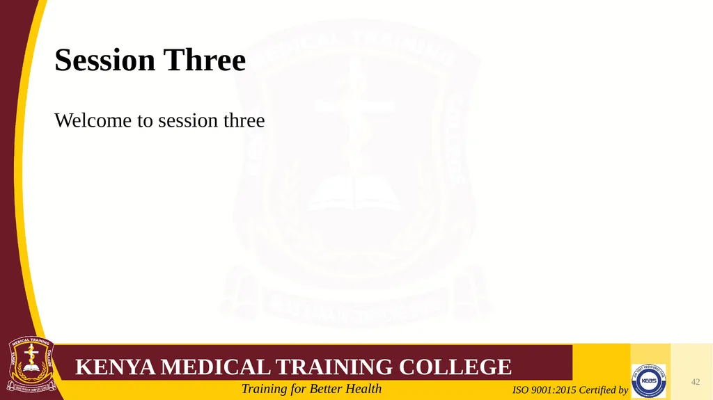 Medical Psychology Presenter: Winfred Nguih KMTC - slide 42 of 68