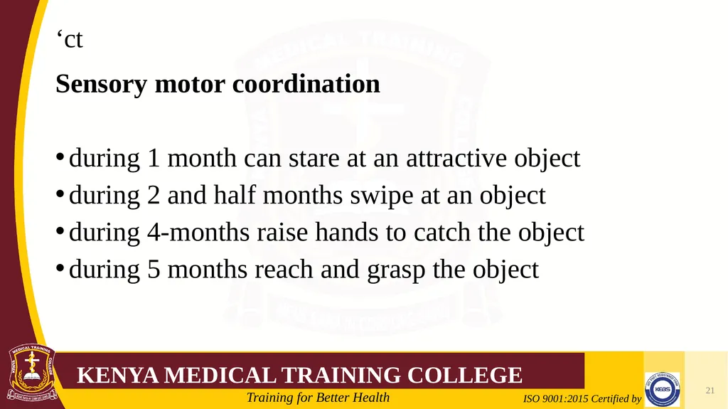 Medical Psychology Presenter: Winfred Nguih KMTC - slide 21 of 68