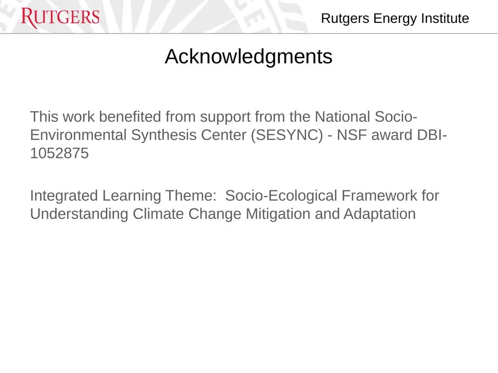 How can social sciences be integrated into climate - slide 31 of 32