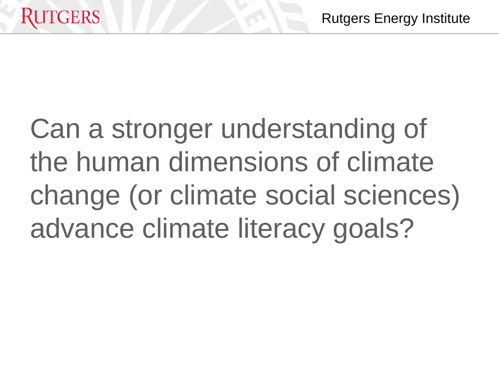 How can social sciences be integrated into climate - slide 13 of 32