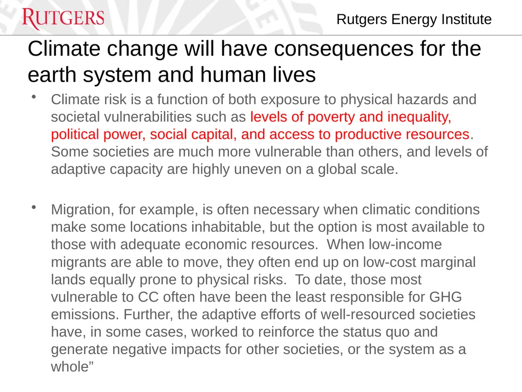 How can social sciences be integrated into climate - slide 24 of 32