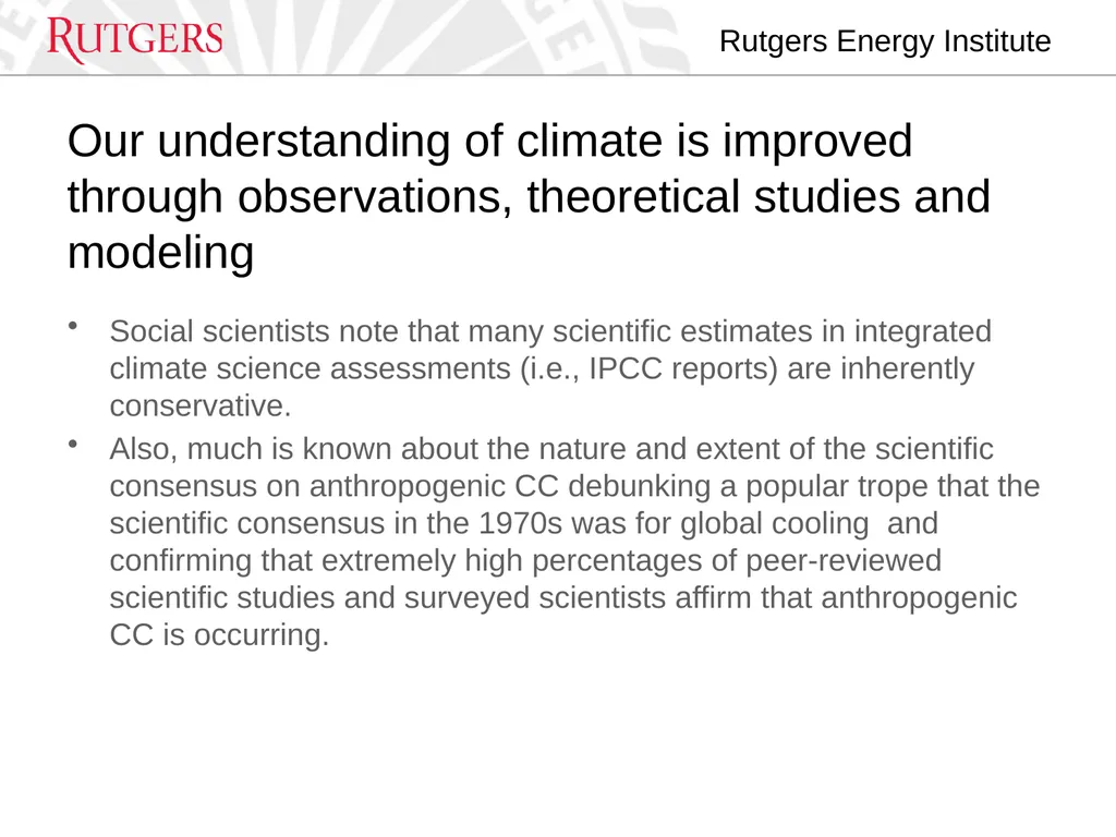 How can social sciences be integrated into climate - slide 22 of 32
