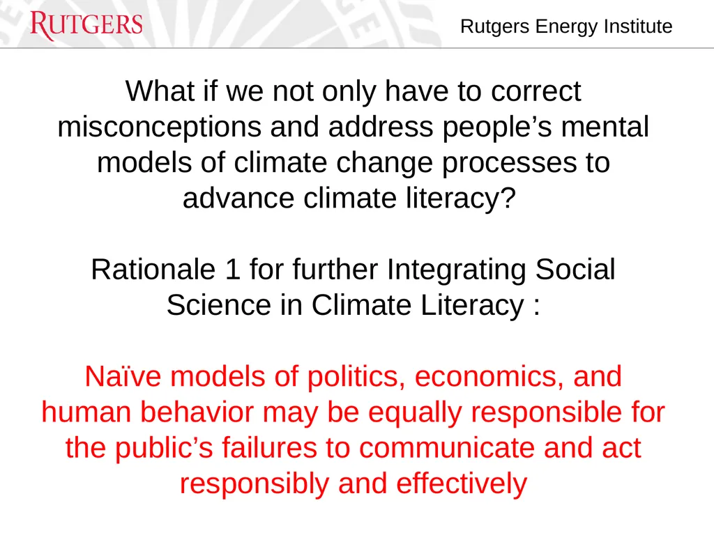 How can social sciences be integrated into climate - slide 16 of 32