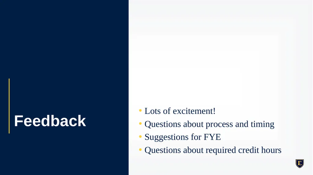 GENERAL EDUCATION REDESIGN December 8th, 2023 - slide 26 of 40