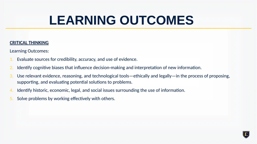 GENERAL EDUCATION REDESIGN December 8th, 2023 - slide 33 of 40