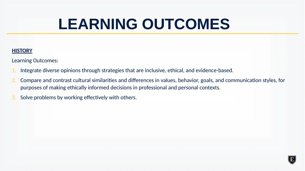 GENERAL EDUCATION REDESIGN December 8th, 2023 - slide 35 of 40