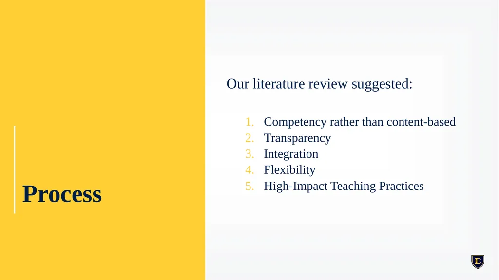 GENERAL EDUCATION REDESIGN December 8th, 2023 - slide 4 of 40