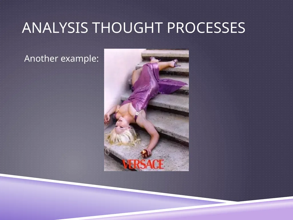 UNDERSTANDING ANALYSIS Interpretation Techniques - slide 17 of 43