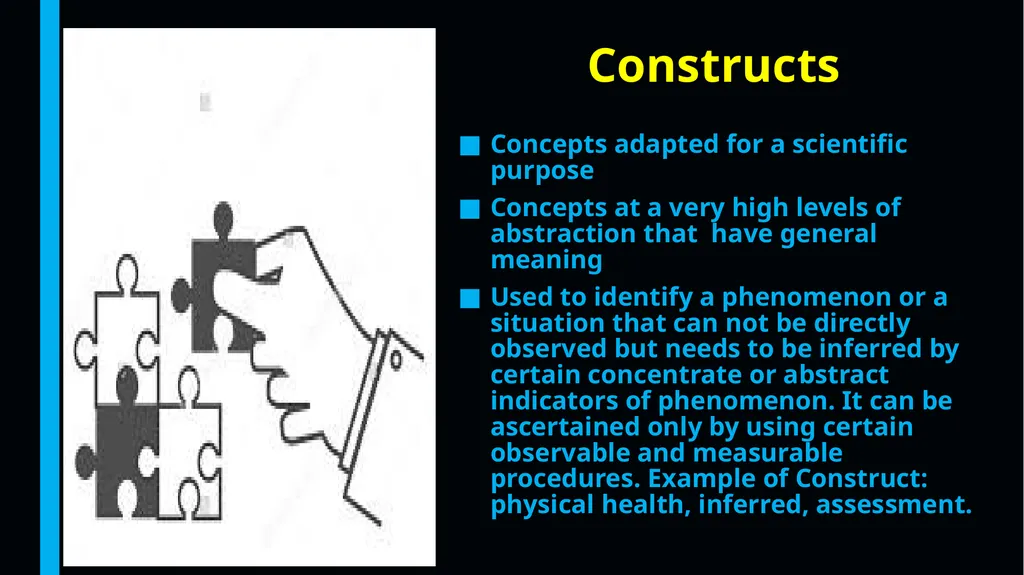 Theories, Theoretical Framework, Variables, - slide 8 of 55