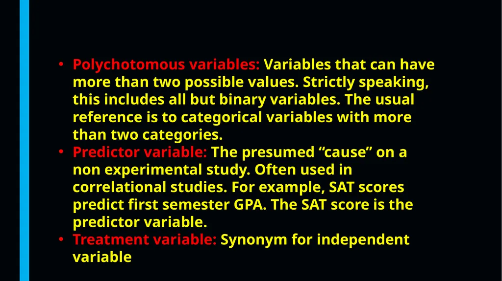 Theories, Theoretical Framework, Variables, - slide 37 of 55
