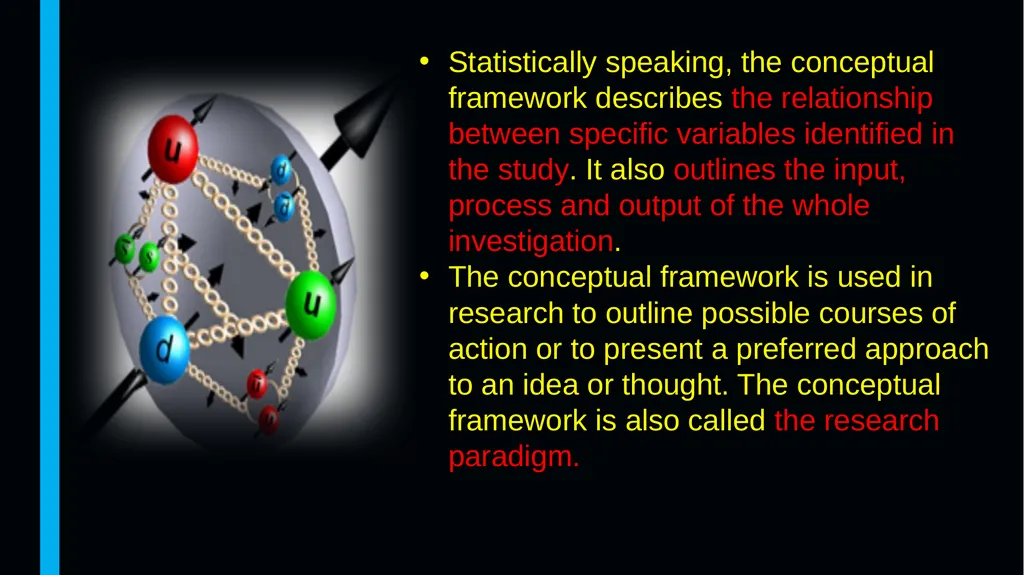 Theories, Theoretical Framework, Variables, - slide 16 of 55