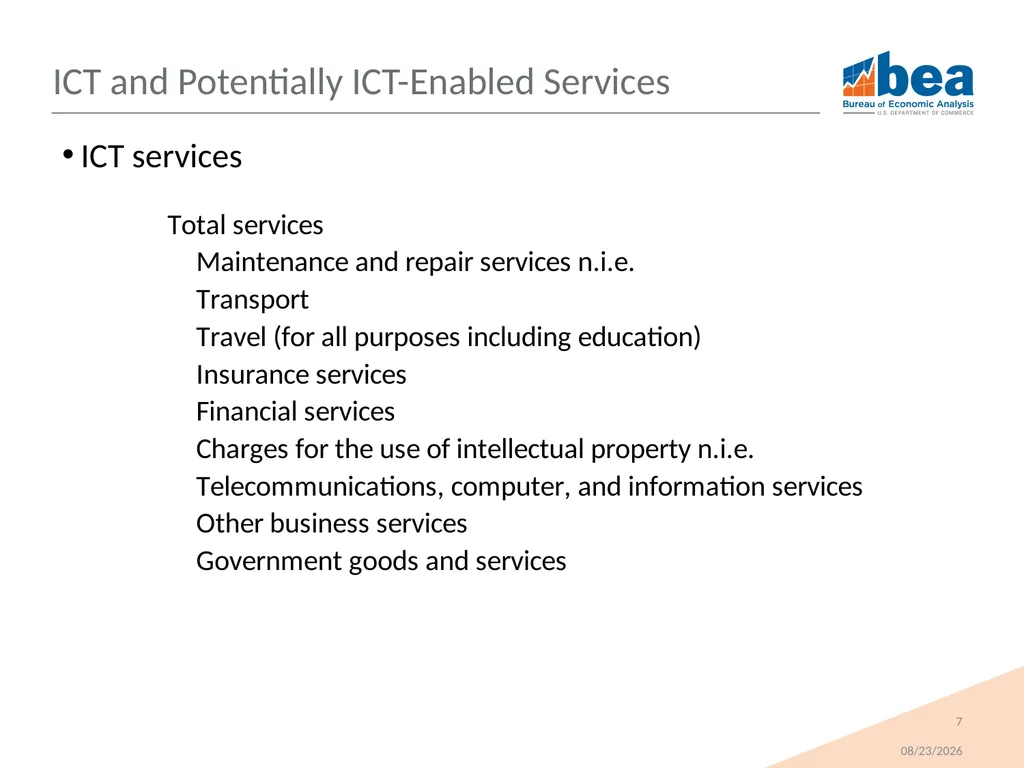 Trends in U.S. Trade in Information and - slide 7 of 22