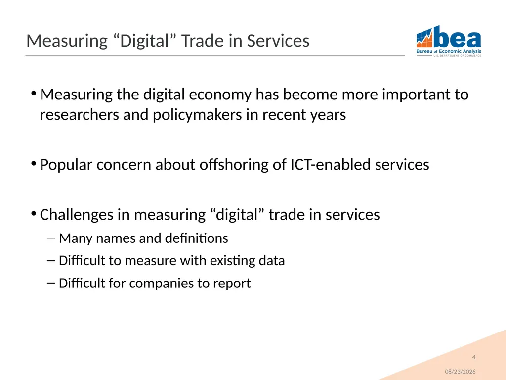 Trends in U.S. Trade in Information and - slide 4 of 22