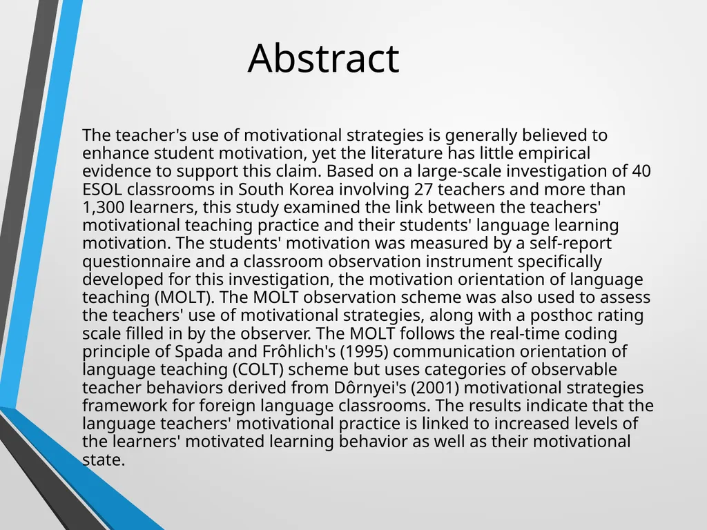 An Observation Article Guilloteaux, M. J. and - slide 2 of 14