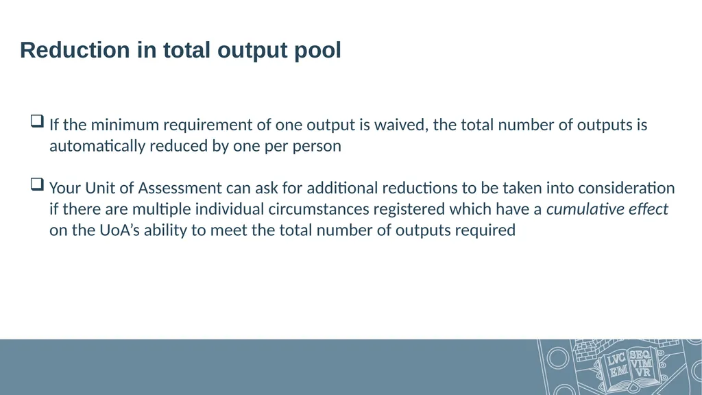 What is REF? All Staff Open Sessions – April 2019 - slide 27 of 30