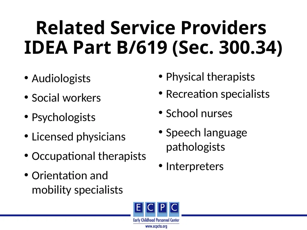 Teams and Team Models in: Early Intervention/Early - slide 18 of 32