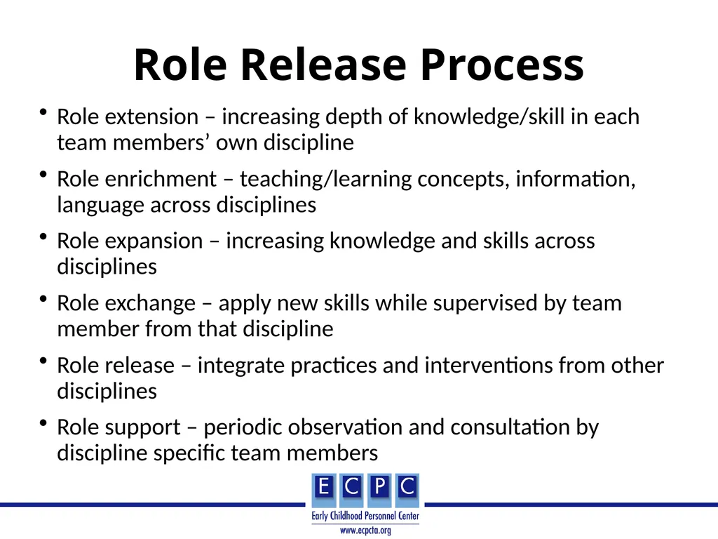 Teams and Team Models in: Early Intervention/Early - slide 25 of 32