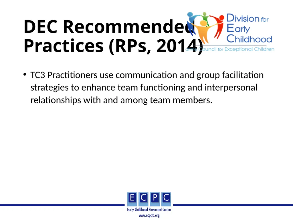 Teams and Team Models in: Early Intervention/Early - slide 4 of 32