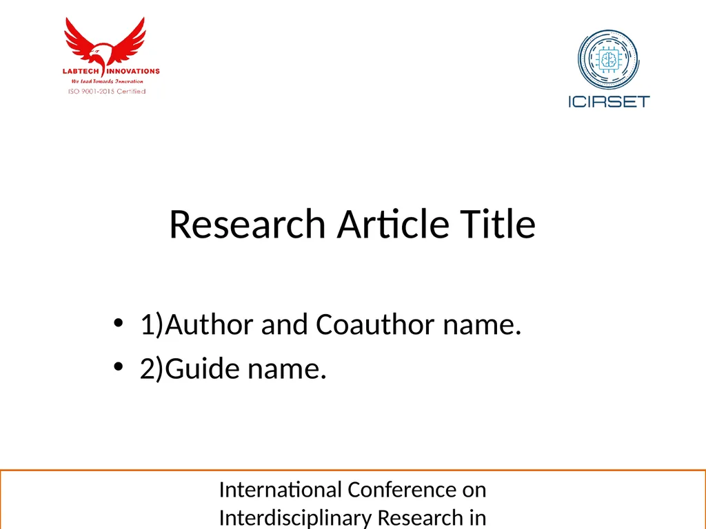 Guidelines:- Follow this template for your - slide 2 of 6