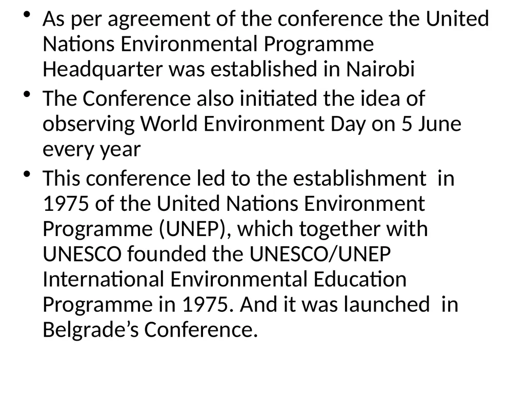 HISTORY AND PHILOSOPHY OF ENVIRONMENTAL EDUCATION - slide 7 of 33