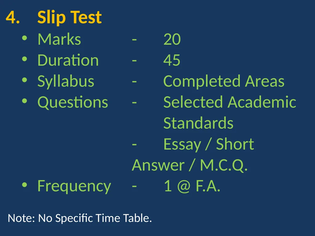 EXAMINATION REFORMS GENERAL SCIENCE & BIOLOGICAL - slide 11 of 30