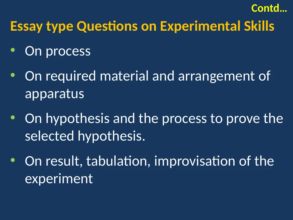 EXAMINATION REFORMS GENERAL SCIENCE & BIOLOGICAL - slide 21 of 30