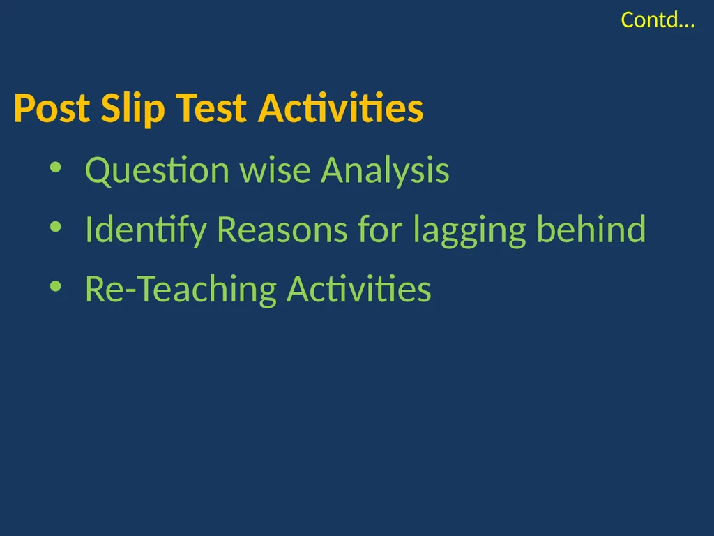 EXAMINATION REFORMS GENERAL SCIENCE & BIOLOGICAL - slide 12 of 30