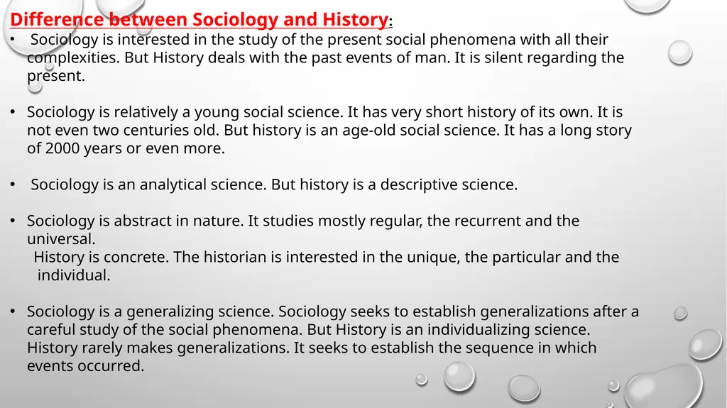 SCOPE AND SUBJECT MATTER OF SCIOLOGY SCOPE OF - slide 19 of 20