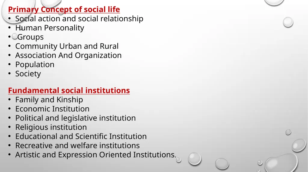 SCOPE AND SUBJECT MATTER OF SCIOLOGY SCOPE OF - slide 11 of 20