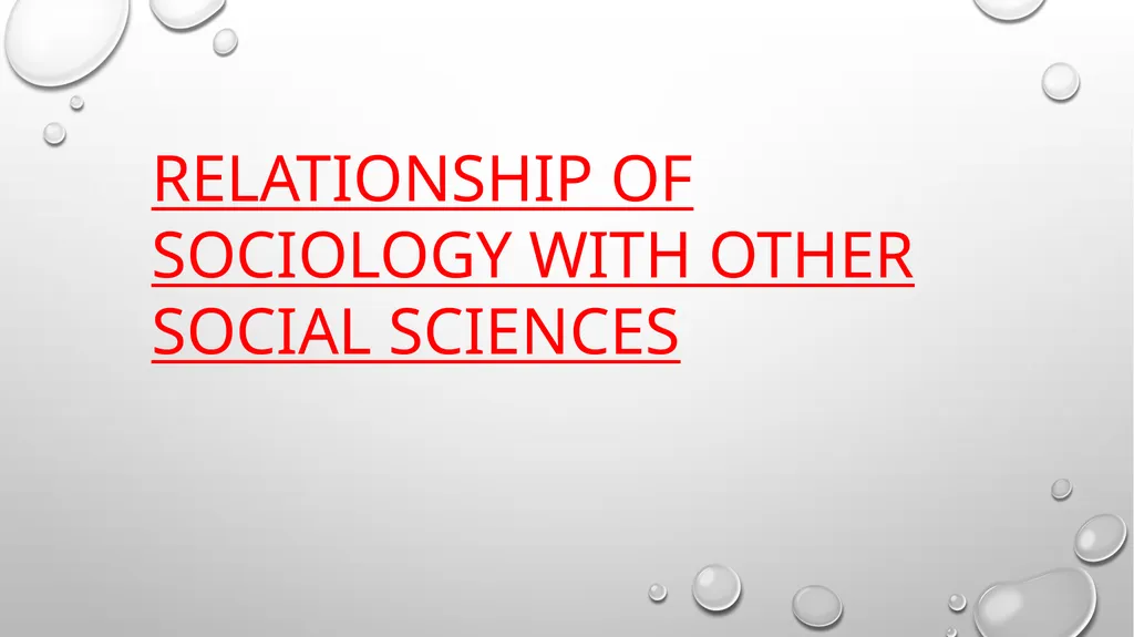 SCOPE AND SUBJECT MATTER OF SCIOLOGY SCOPE OF - slide 13 of 20
