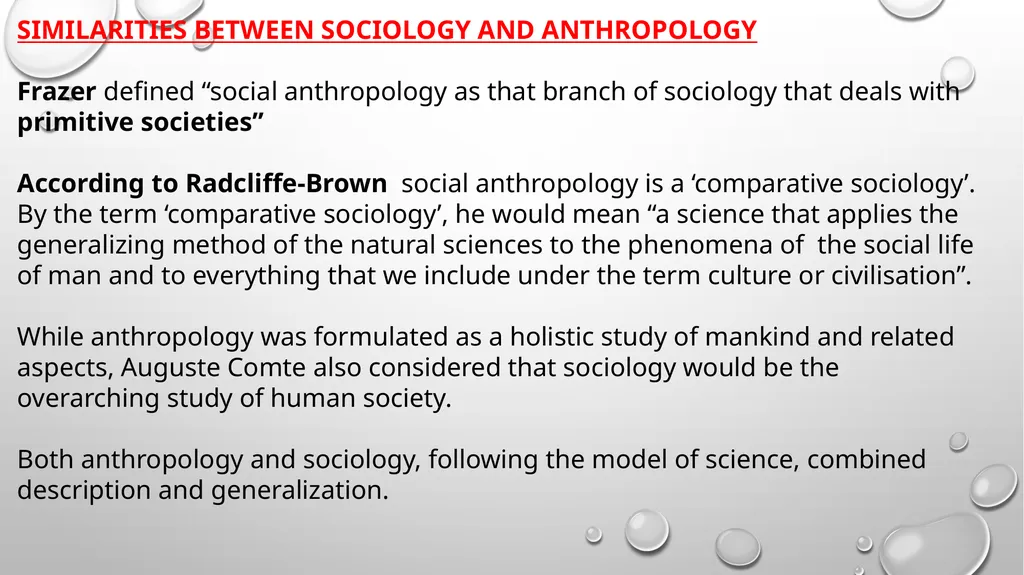 SCOPE AND SUBJECT MATTER OF SCIOLOGY SCOPE OF - slide 14 of 20