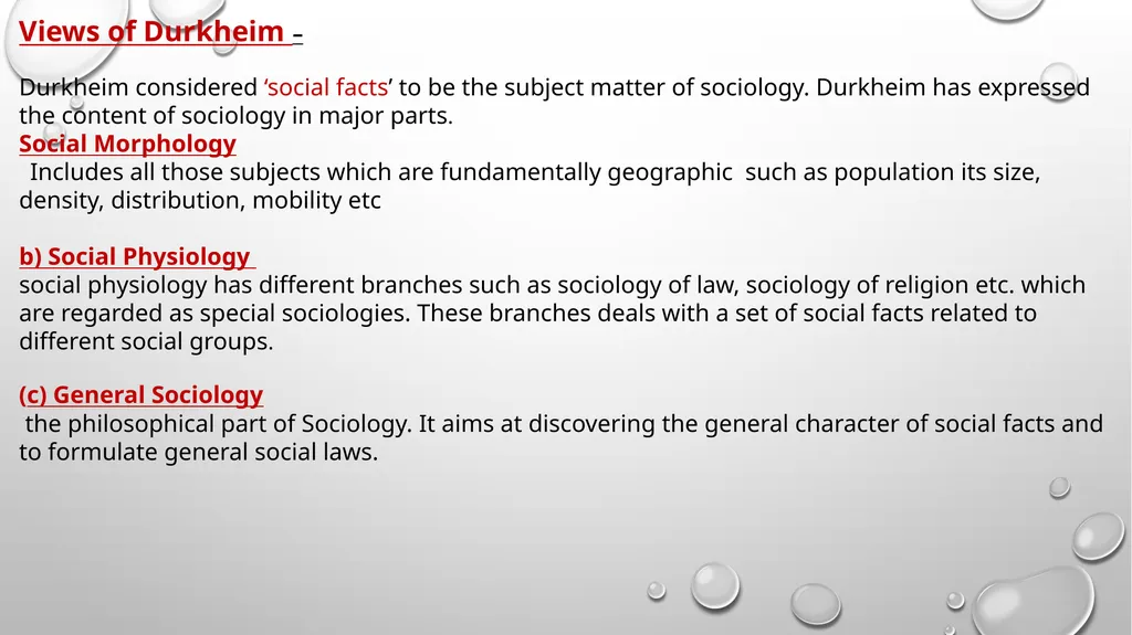 SCOPE AND SUBJECT MATTER OF SCIOLOGY SCOPE OF - slide 9 of 20