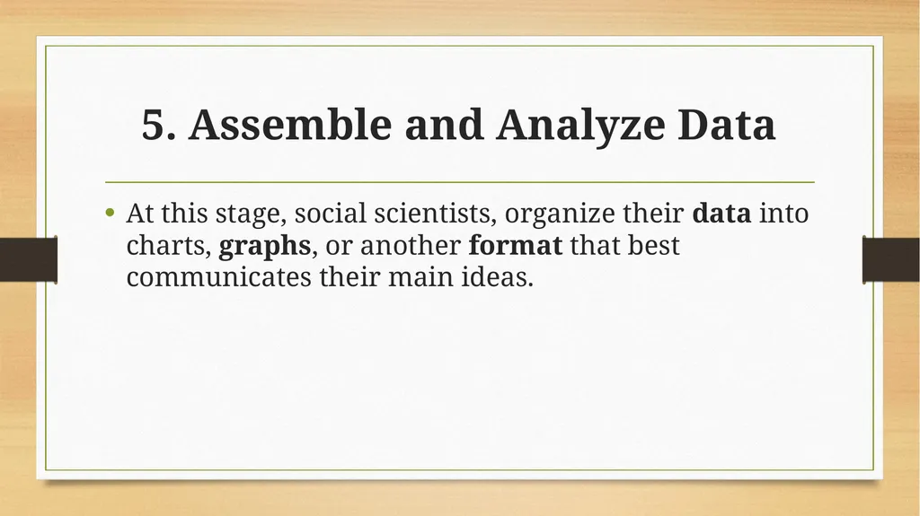 The Social Science Inquiry Model What is the - slide 8 of 12