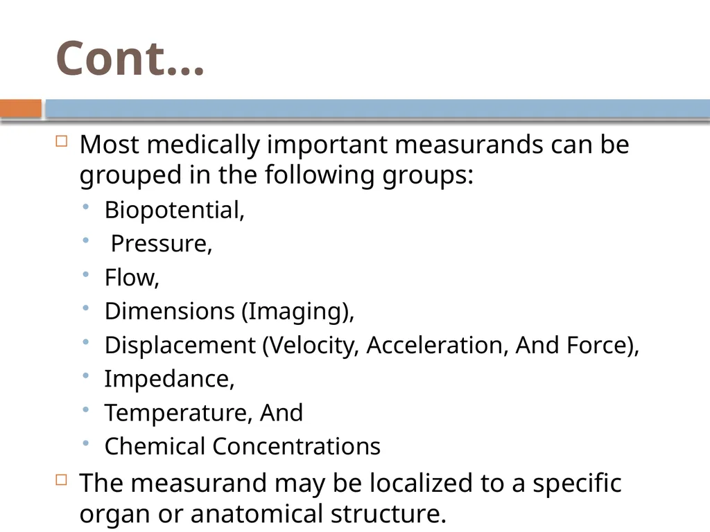 bioMEDical Instrumentation system By: Engr. Hinesh - slide 8 of 51