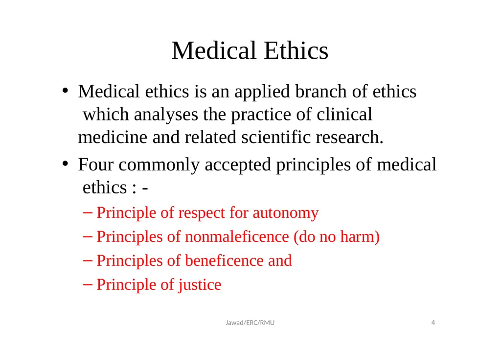 Ethical Review Committee (ERC) Prof. Dr. Md. - slide 4 of 26